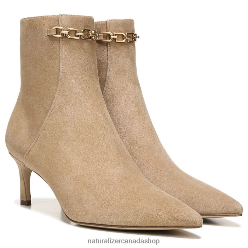 Boots | CA Naturalizer Women 27 Edit Frida Bootie Bamboo Tan Suede 8LFNB682