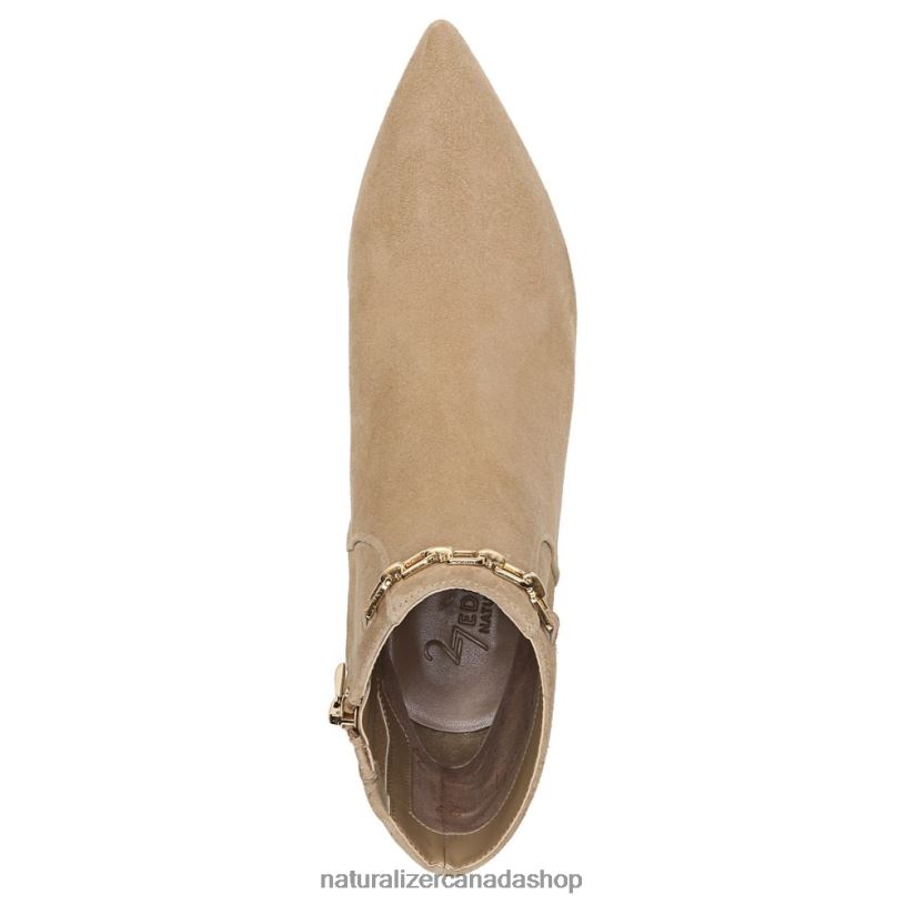 Boots | CA Naturalizer Women 27 Edit Frida Bootie Bamboo Tan Suede 8LFNB682