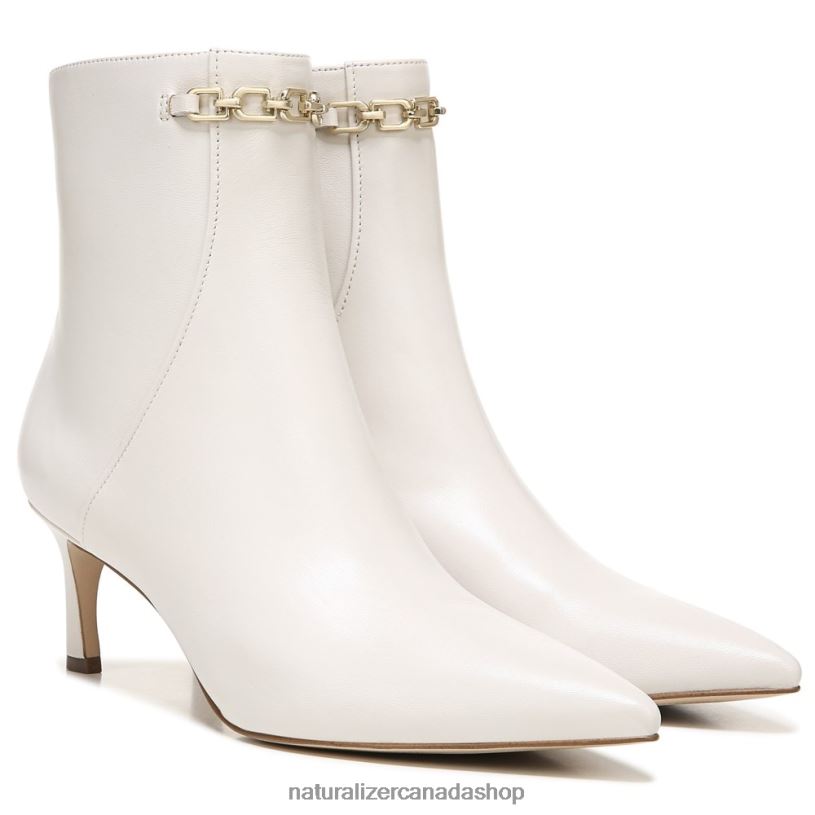 Boots | CA Naturalizer Women 27 Edit Frida Bootie Satin Pearl Leather 8LFNB683