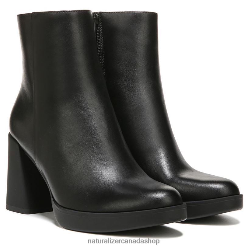 Boots | CA Naturalizer Women Gen N Reach Bootie Black Leather 8LFNB643