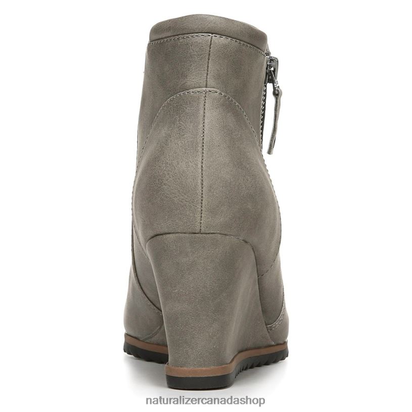 Boots | CA Naturalizer Women Soul Haley Wedge Bootie Grey Synthetic 8LFNB282