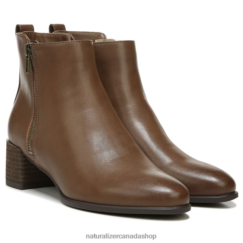 Boots | CA Naturalizer Women Soul Richy Zip Bootie Banana Bread Synthetic 8LFNB605