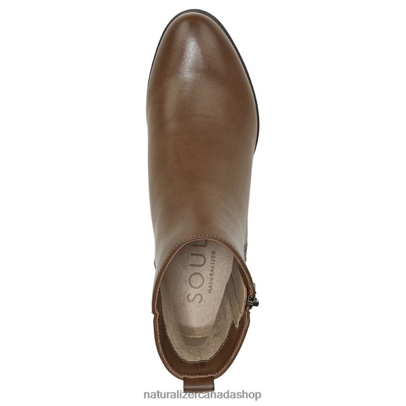 Boots | CA Naturalizer Women Soul Richy Zip Bootie Banana Bread Synthetic 8LFNB605