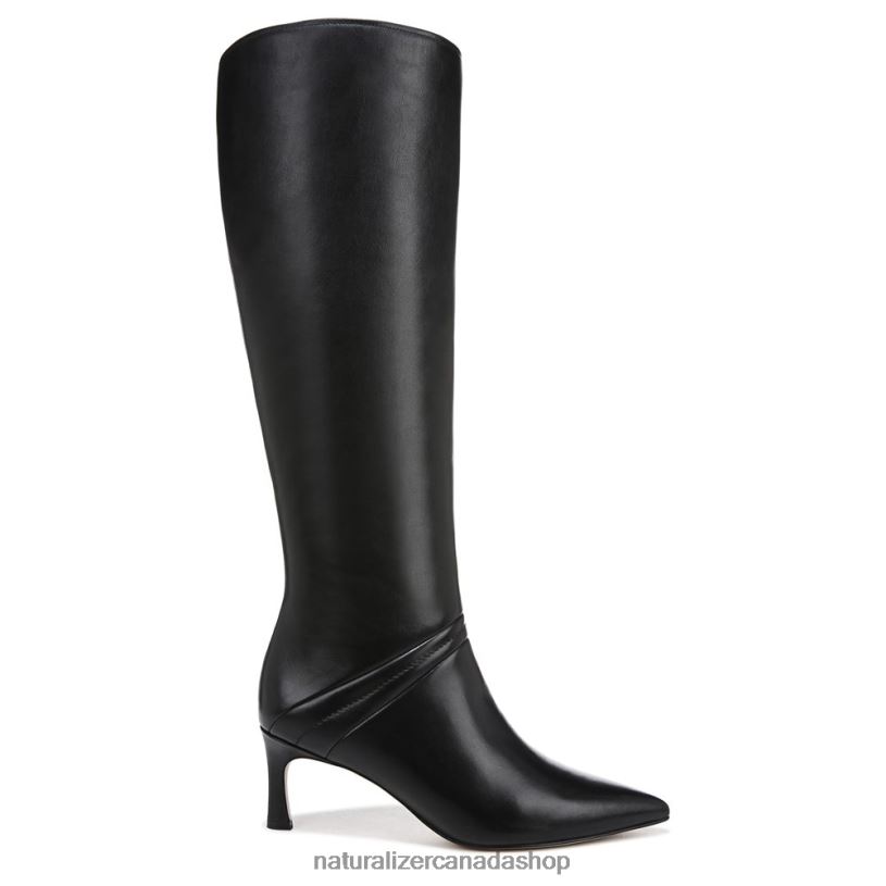 Boots | CA Naturalizer Women 27 Edit Falencia Knee High Dress Boot Black Leather 8LFNB247