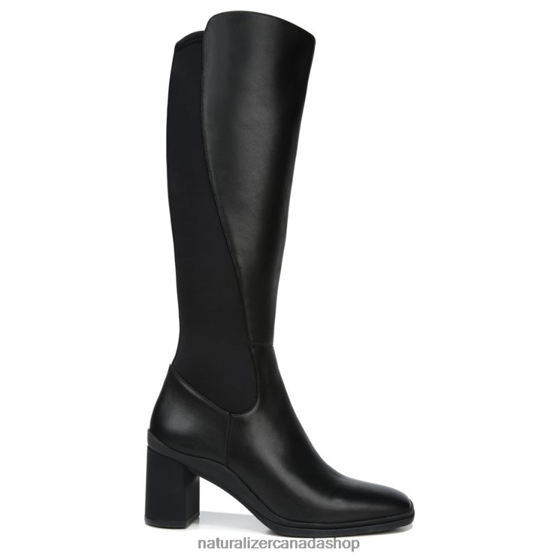 Boots | CA Naturalizer Women Axel Waterproof Knee High Boot Black Leather/Fabric 8LFNB249
