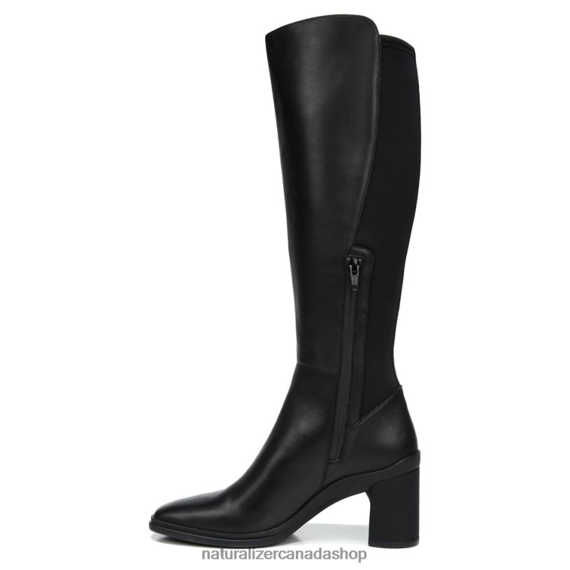 Boots | CA Naturalizer Women Axel Waterproof Knee High Boot Black Leather/Fabric 8LFNB249