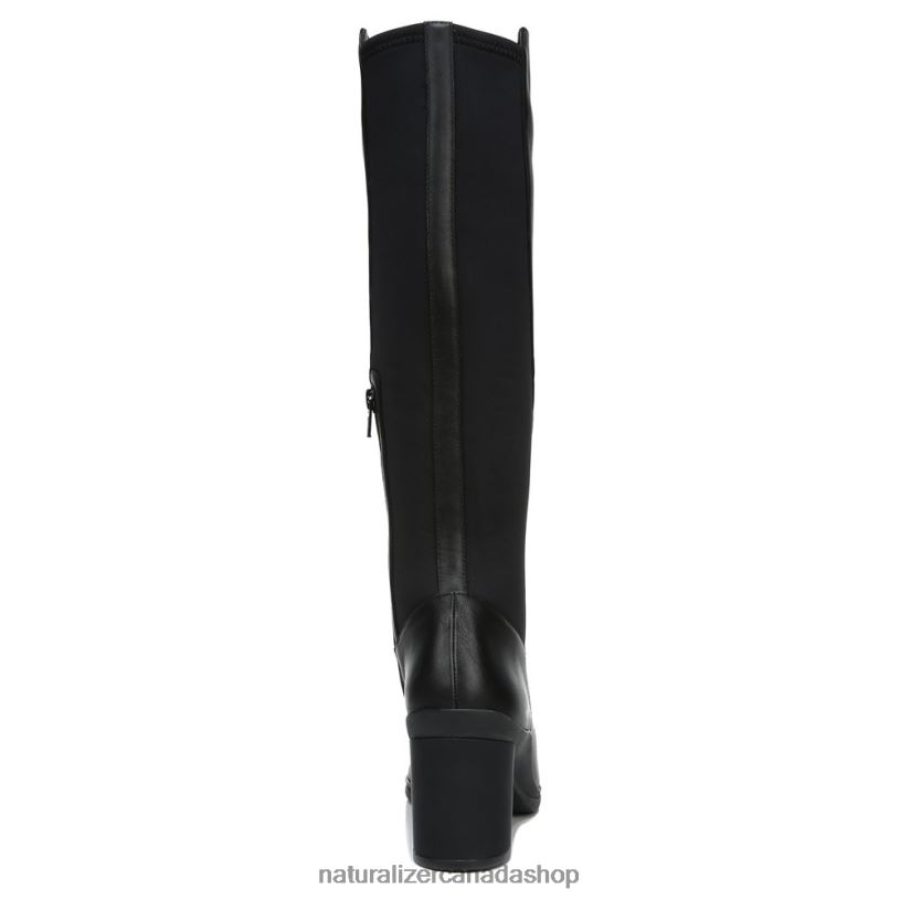 Boots | CA Naturalizer Women Axel Waterproof Knee High Boot Black Leather/Fabric 8LFNB249