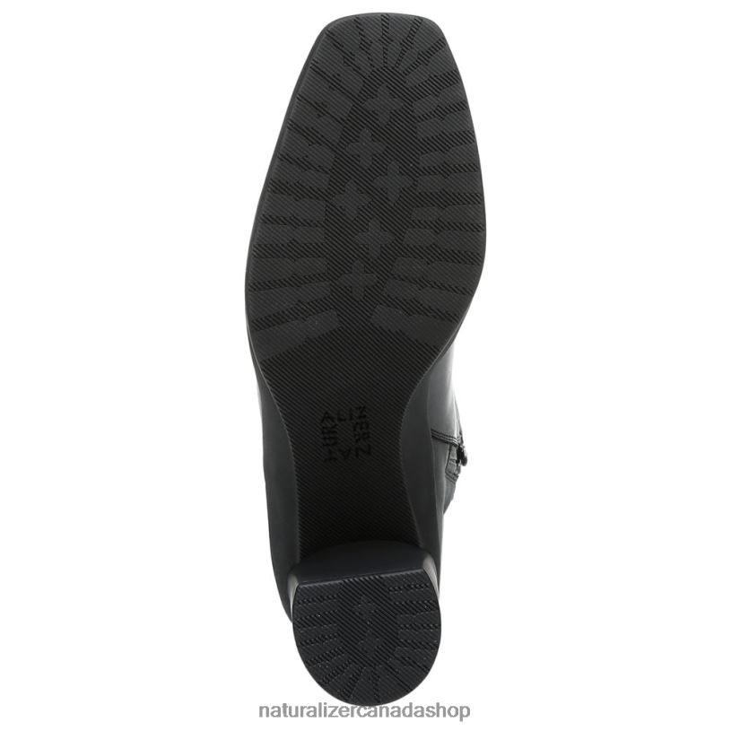 Boots | CA Naturalizer Women Axel Waterproof Knee High Boot Black Leather/Fabric 8LFNB249