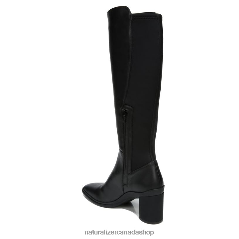 Boots | CA Naturalizer Women Axel Waterproof Knee High Boot Black Leather/Fabric 8LFNB249