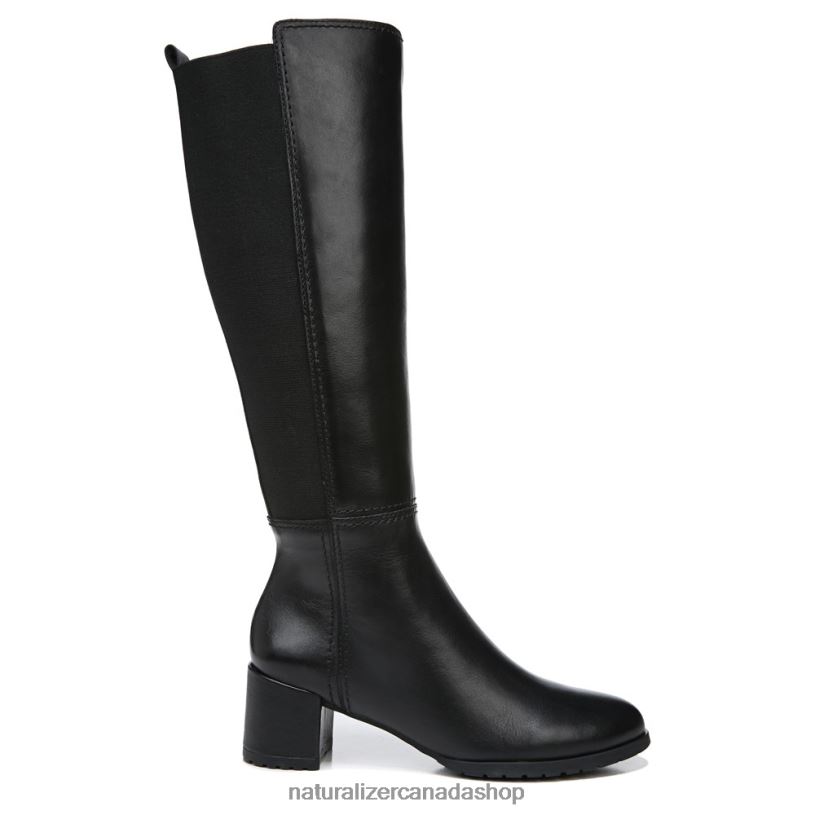 Boots | CA Naturalizer Women Brent Waterproof Knee High Boot Black Leather 8LFNB240