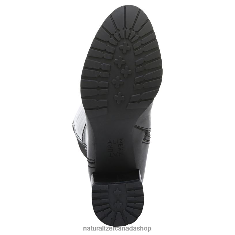 Boots | CA Naturalizer Women Brent Waterproof Knee High Boot Black Leather 8LFNB240