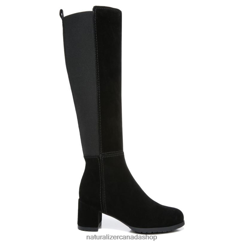 Boots | CA Naturalizer Women Brent Waterproof Knee High Boot Black Suede 8LFNB241