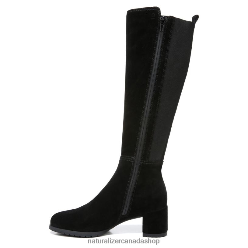 Boots | CA Naturalizer Women Brent Waterproof Knee High Boot Black Suede 8LFNB241