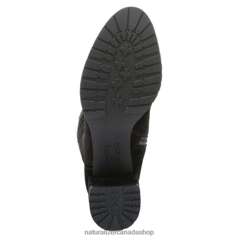 Boots | CA Naturalizer Women Brent Waterproof Knee High Boot Black Suede 8LFNB241