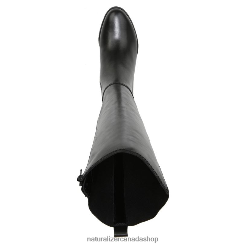 Boots | CA Naturalizer Women Brent Wide Calf Knee High Boot Black Leather 8LFNB228