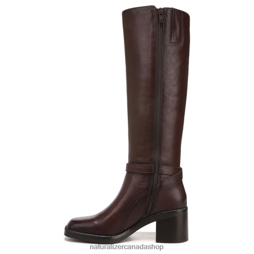 Boots | CA Naturalizer Women Elliot Riding Boot Chocolate Bar Leather 8LFNB636