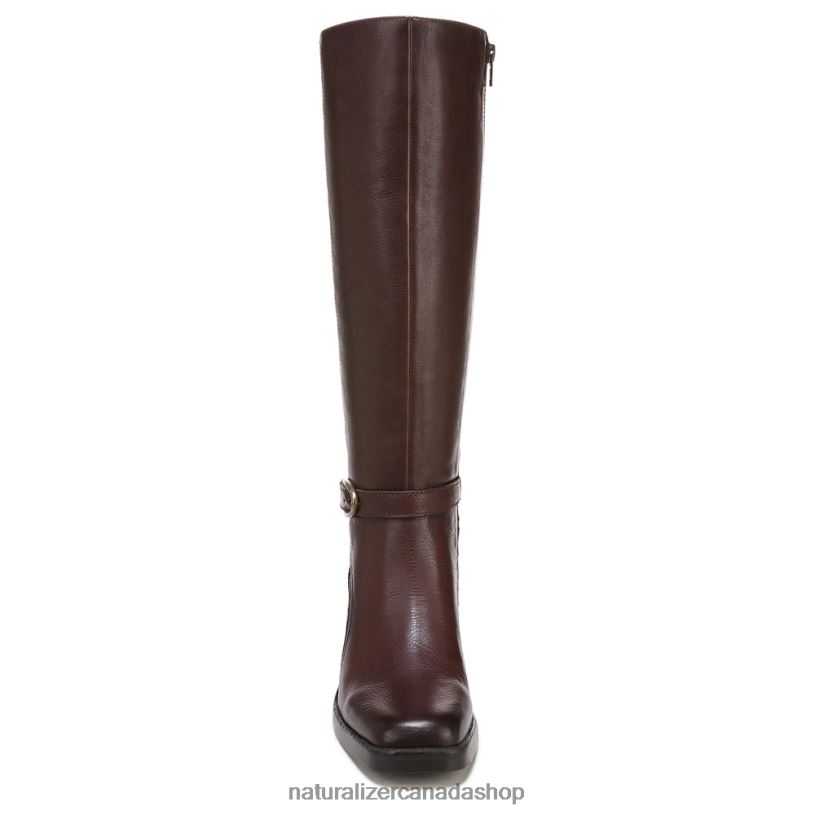 Boots | CA Naturalizer Women Elliot Riding Boot Chocolate Bar Leather 8LFNB636