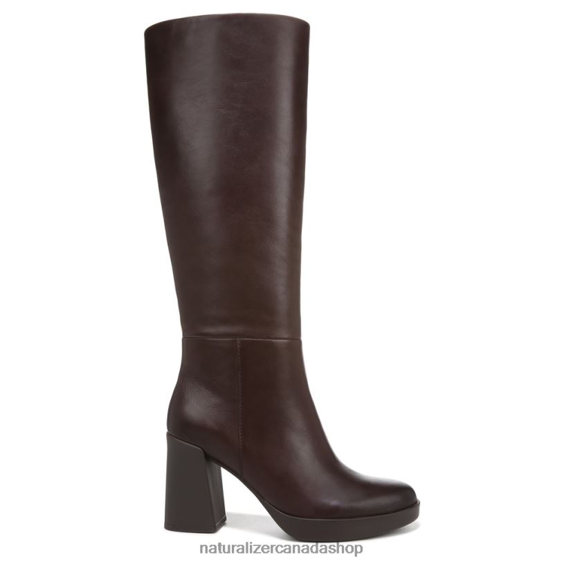 Boots | CA Naturalizer Women Gen N Align Knee High Boot Chocolate Leather 8LFNB375