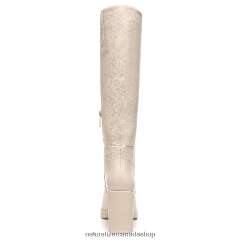 Boots | CA Naturalizer Women Gen N Align Knee High Boot Porcelain Beige Pebble Leather 8LFNB376