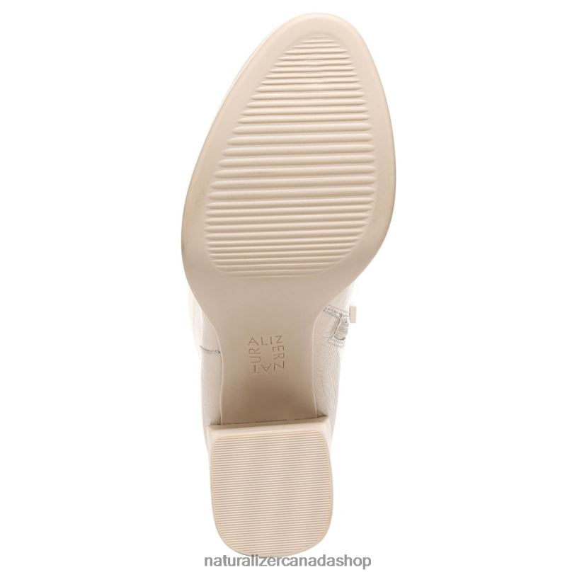 Boots | CA Naturalizer Women Gen N Align Knee High Boot Porcelain Beige Pebble Leather 8LFNB376