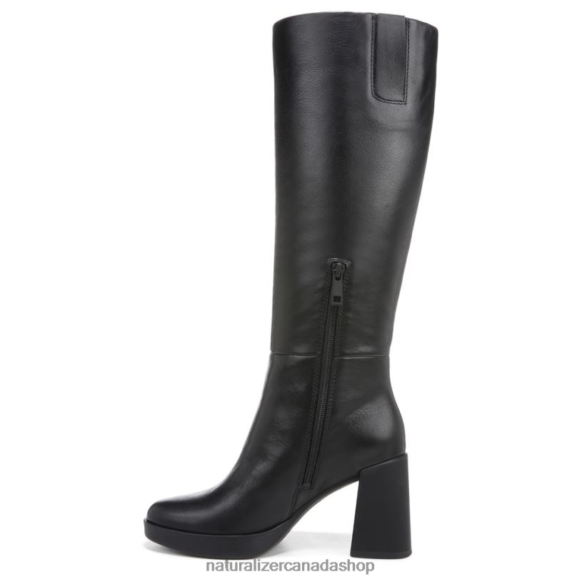 Boots | CA Naturalizer Women Gen N Align Narrow Calf Knee High Boot Black Leather 8LFNB623