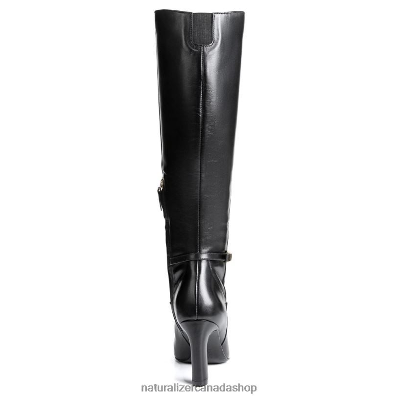 Boots | CA Naturalizer Women Henny Wide Calf Knee High Boot Black Leather 8LFNB638