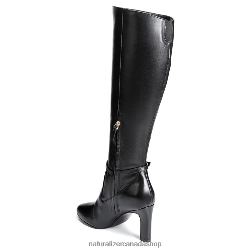 Boots | CA Naturalizer Women Henny Wide Calf Knee High Boot Black Leather 8LFNB638