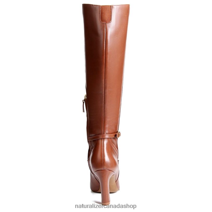 Boots | CA Naturalizer Women Henny Wide Calf Knee High Boot Cocoa Brown Leather 8LFNB640