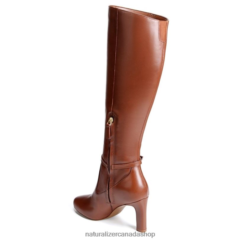 Boots | CA Naturalizer Women Henny Wide Calf Knee High Boot Cocoa Brown Leather 8LFNB640
