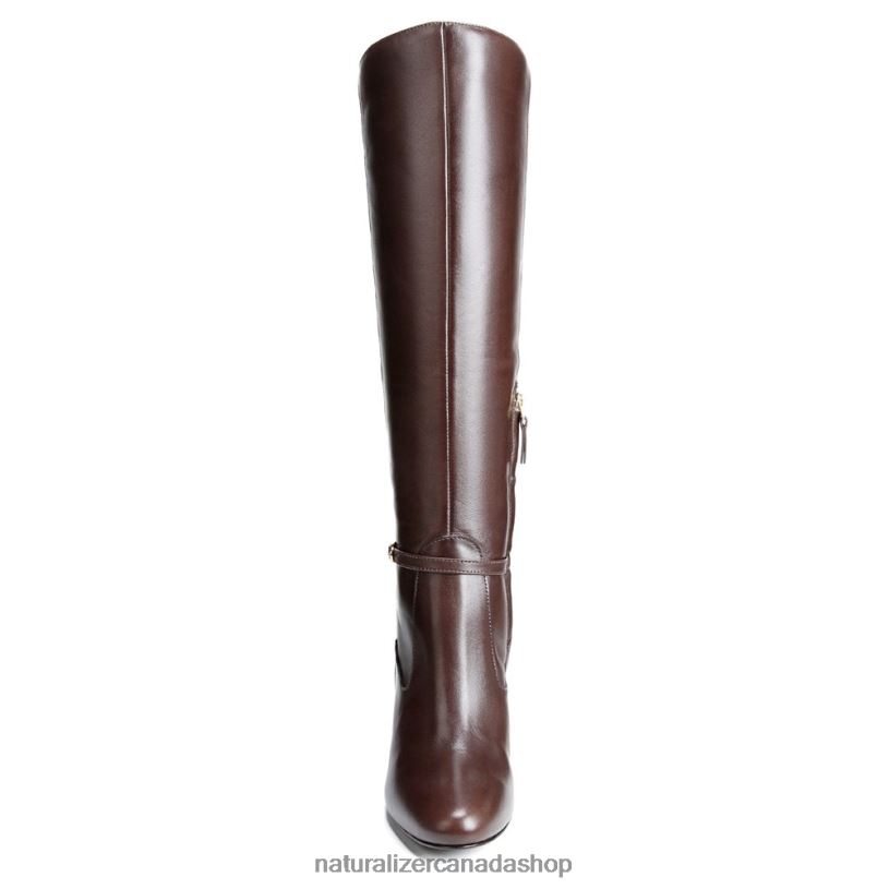 Boots | CA Naturalizer Women Henny Wide Calf Knee High Boot Espresso Brown Leather 8LFNB641