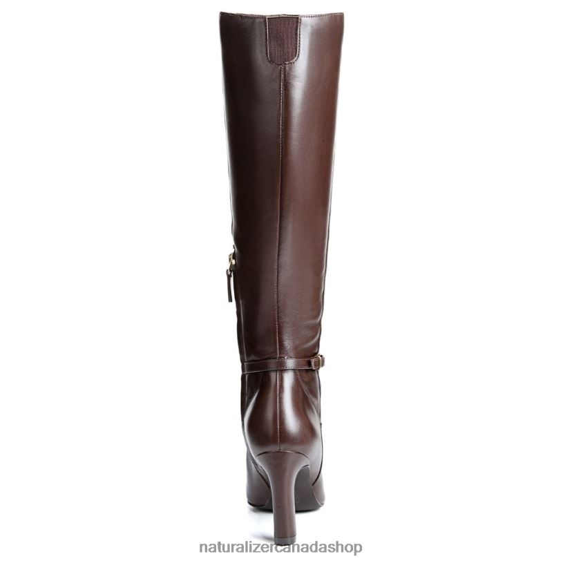 Boots | CA Naturalizer Women Henny Wide Calf Knee High Boot Espresso Brown Leather 8LFNB641