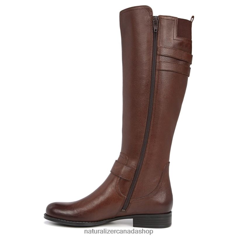 Boots | CA Naturalizer Women Jessie Knee High Boot Chocolate Bar Leather 8LFNB278