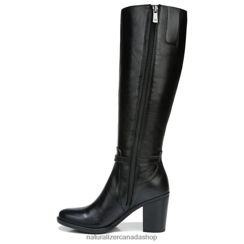Boots | CA Naturalizer Women Kalina Knee High Boot Black Leather 8LFNB205