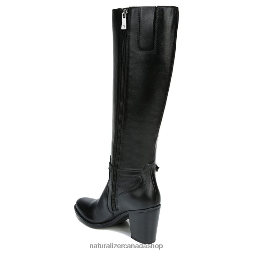 Boots | CA Naturalizer Women Kalina Wide Calf Knee High Boot Black Leather 8LFNB257