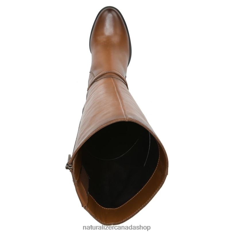 Boots | CA Naturalizer Women Kalina Wide Calf Knee High Boot Cider Spice Leather 8LFNB256