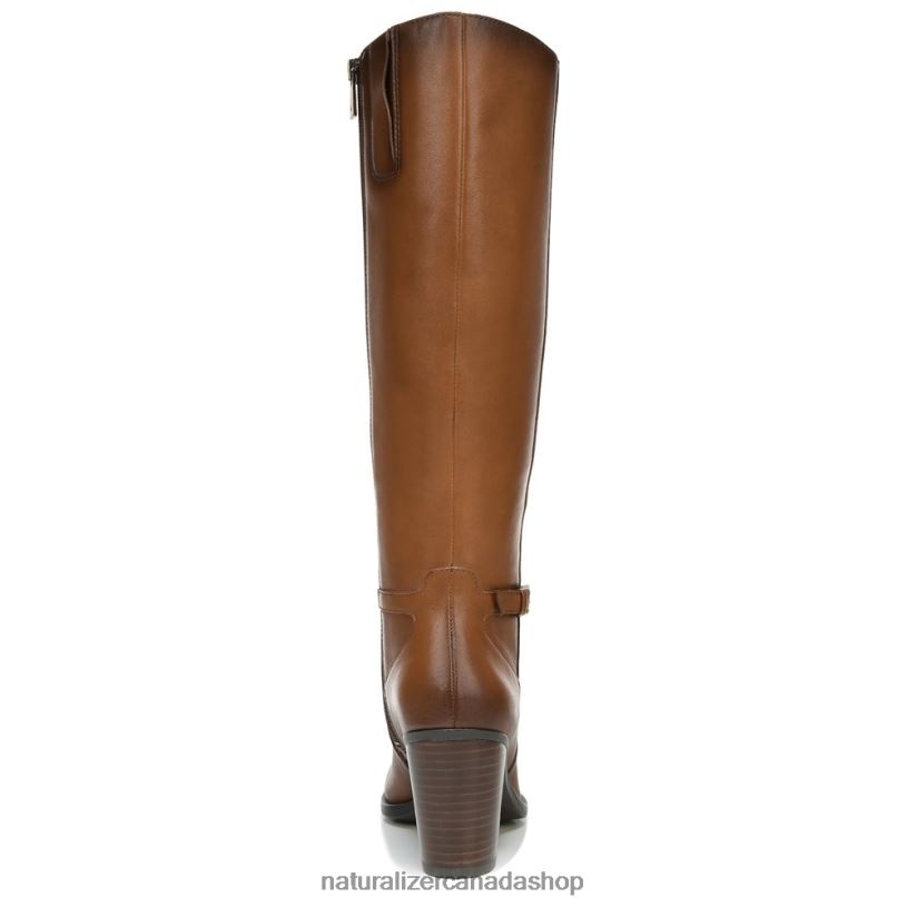 Boots | CA Naturalizer Women Kalina Wide Calf Knee High Boot Cider Spice Leather 8LFNB256