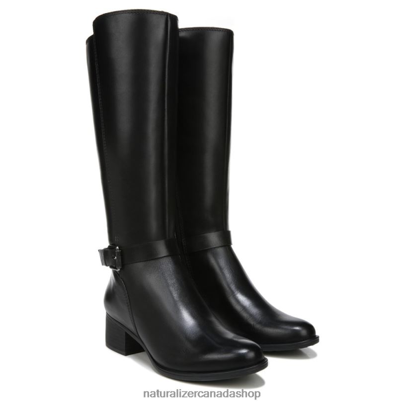Boots | CA Naturalizer Women Kalona Knee High Boot Black 8LFNB691
