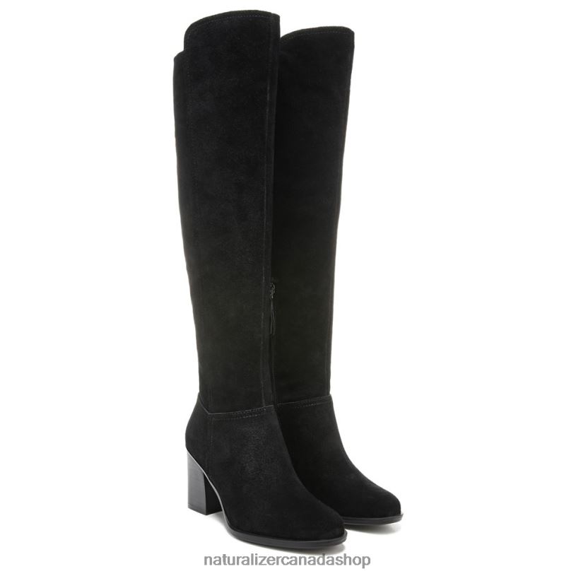 Boots | CA Naturalizer Women Kyrie Over The Knee Boot Black Leather 8LFNB284