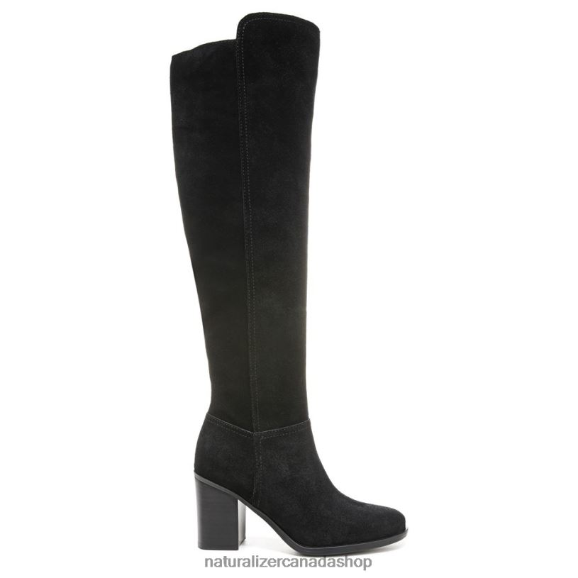 Boots | CA Naturalizer Women Kyrie Over The Knee Boot Black Leather 8LFNB284