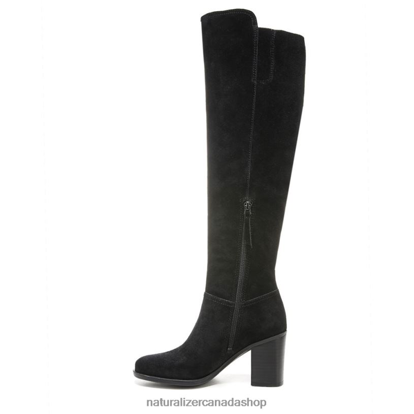 Boots | CA Naturalizer Women Kyrie Over The Knee Boot Black Leather 8LFNB284