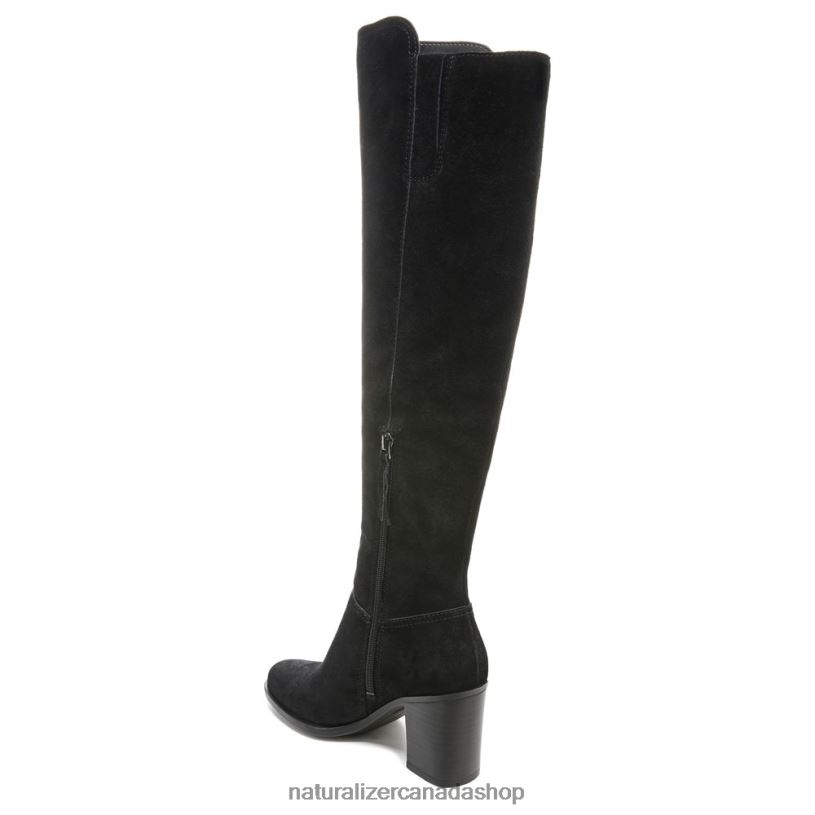 Boots | CA Naturalizer Women Kyrie Over The Knee Boot Black Leather 8LFNB284