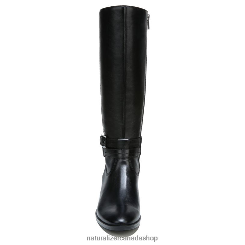 Boots | CA Naturalizer Women Reid Wide Calf Knee High Boot Black Leather 8LFNB596