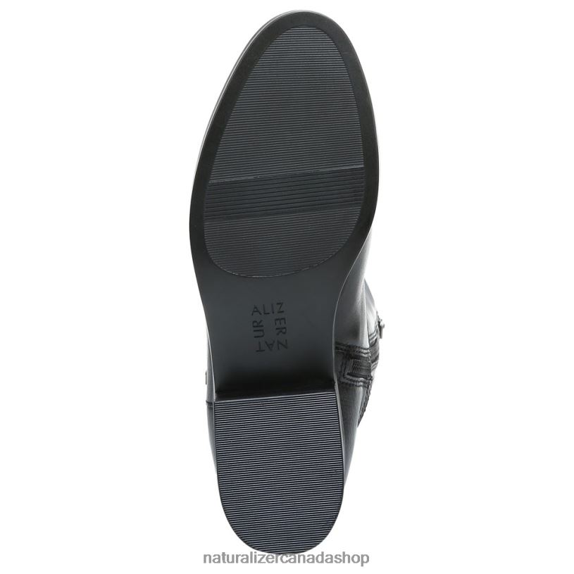 Boots | CA Naturalizer Women Reid Wide Calf Knee High Boot Black Leather 8LFNB596