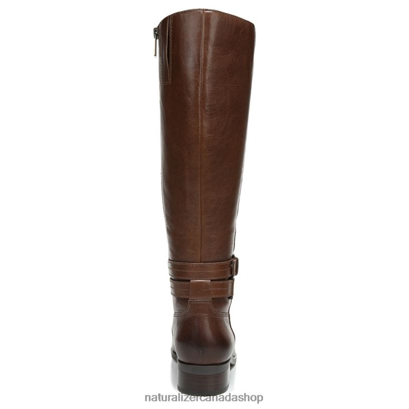 Boots | CA Naturalizer Women Reid Wide Calf Knee High Boot Cinnamon Leather 8LFNB597