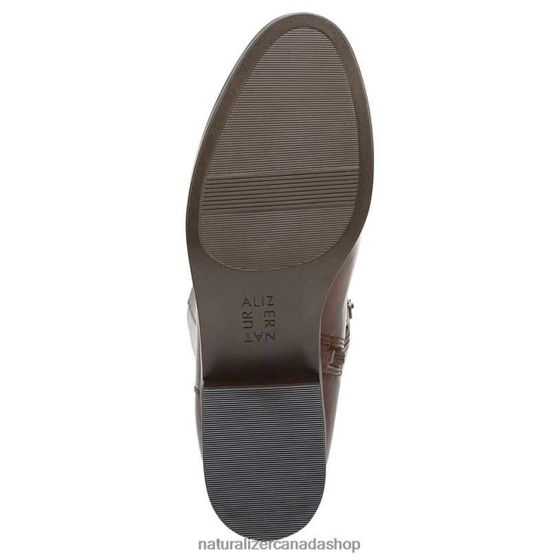 Boots | CA Naturalizer Women Reid Wide Calf Knee High Boot Cinnamon Leather 8LFNB597