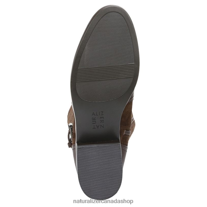 Boots | CA Naturalizer Women Rena Riding Boot Chocolate Bar Leather 8LFNB252