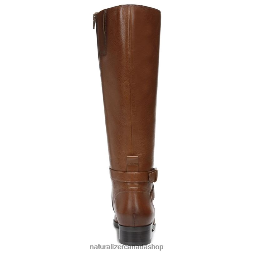 Boots | CA Naturalizer Women Rena Wide Calf Riding Boot Ciderspice Leather 8LFNB254