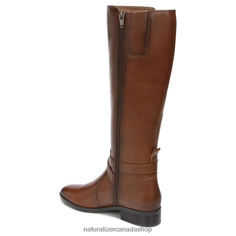 Boots | CA Naturalizer Women Rena Wide Calf Riding Boot Ciderspice Leather 8LFNB254