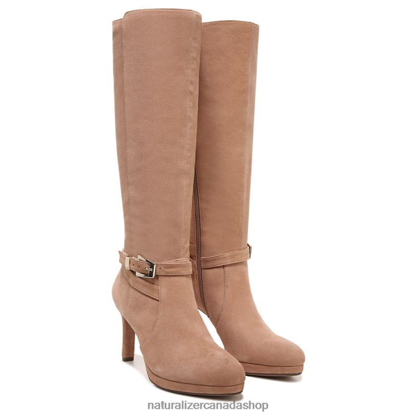 Boots | CA Naturalizer Women Taelynn Knee High Boot Taupe Suede 8LFNB648
