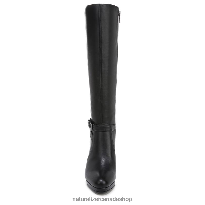 Boots | CA Naturalizer Women Taelynn Wide Calf Knee High Boot Black Leather 8LFNB642